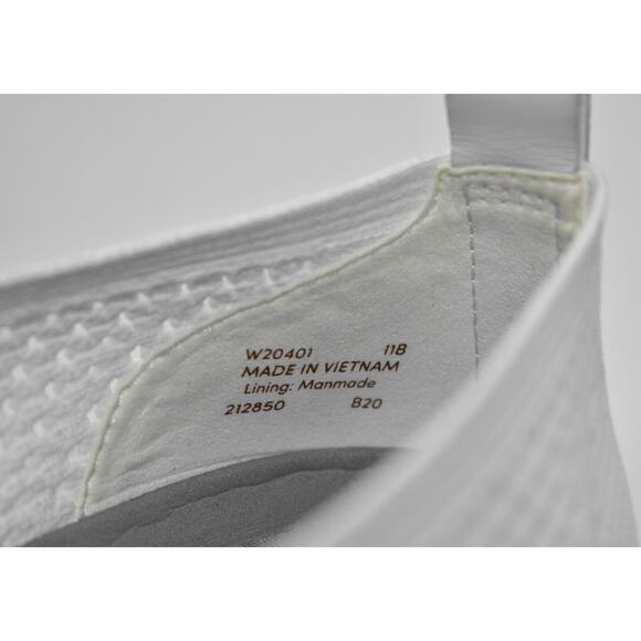 A8 NEW COLE HAAN ZEROGRAND W20401 White Summer Stitchlite Loafer Shoes Size 11 - Picture 6 of 6